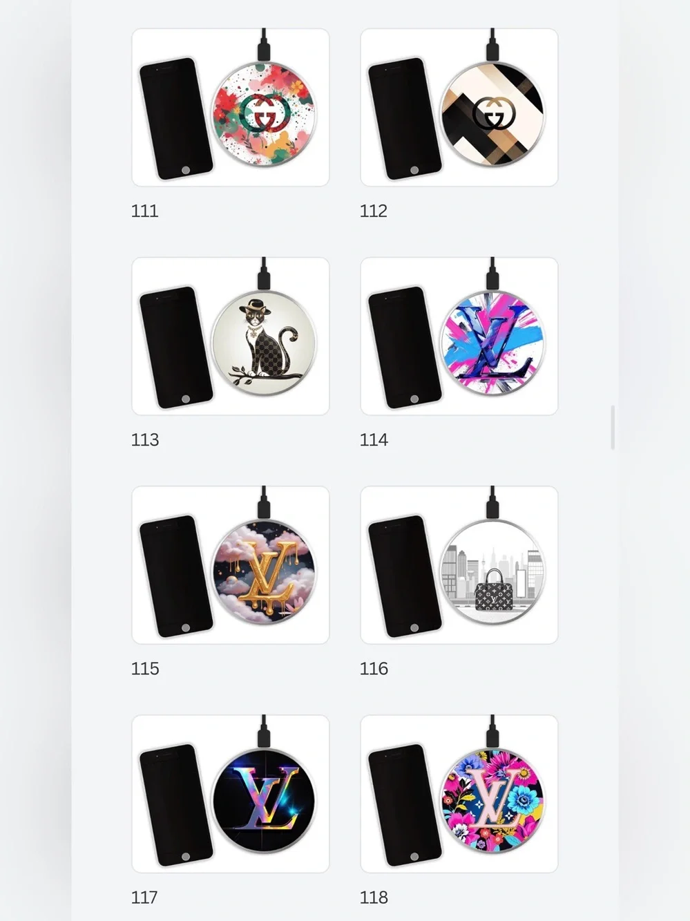 HANDMADE FASHION Mag Safe Wireless Phone Charger